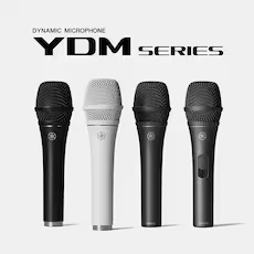 全新YDM系列動圈麥克風，為嚴苛的創作者提供自然通透的聲音